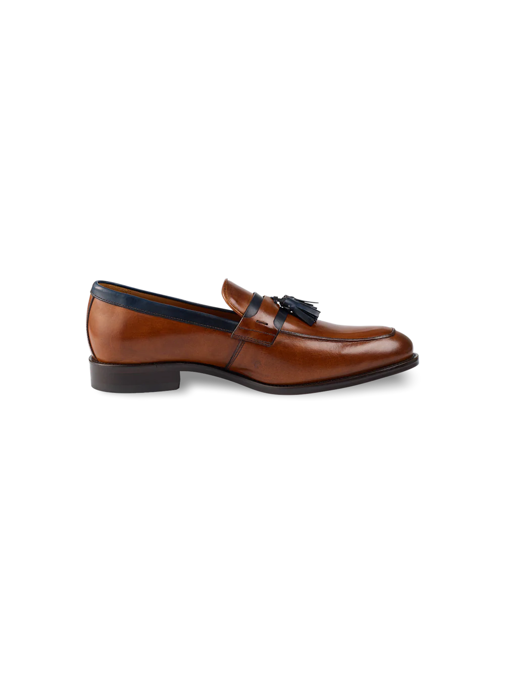 Bryant Tassel Loafer - Chestnut/navy - Image 2