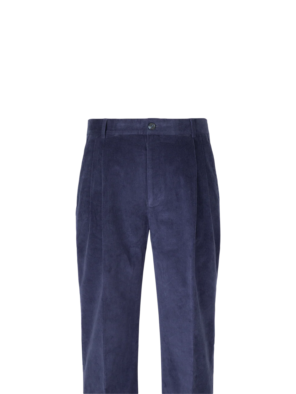 Cotton Stretch Corduroy Pants - Dark Brown - Image 5
