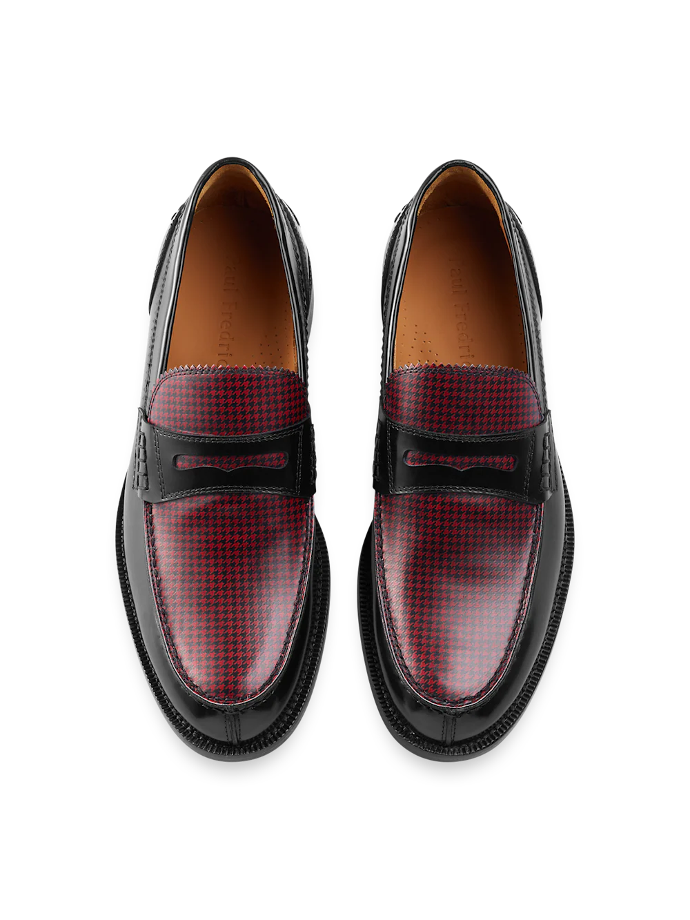Dexter Penny Loafer - Black/red - Image 3