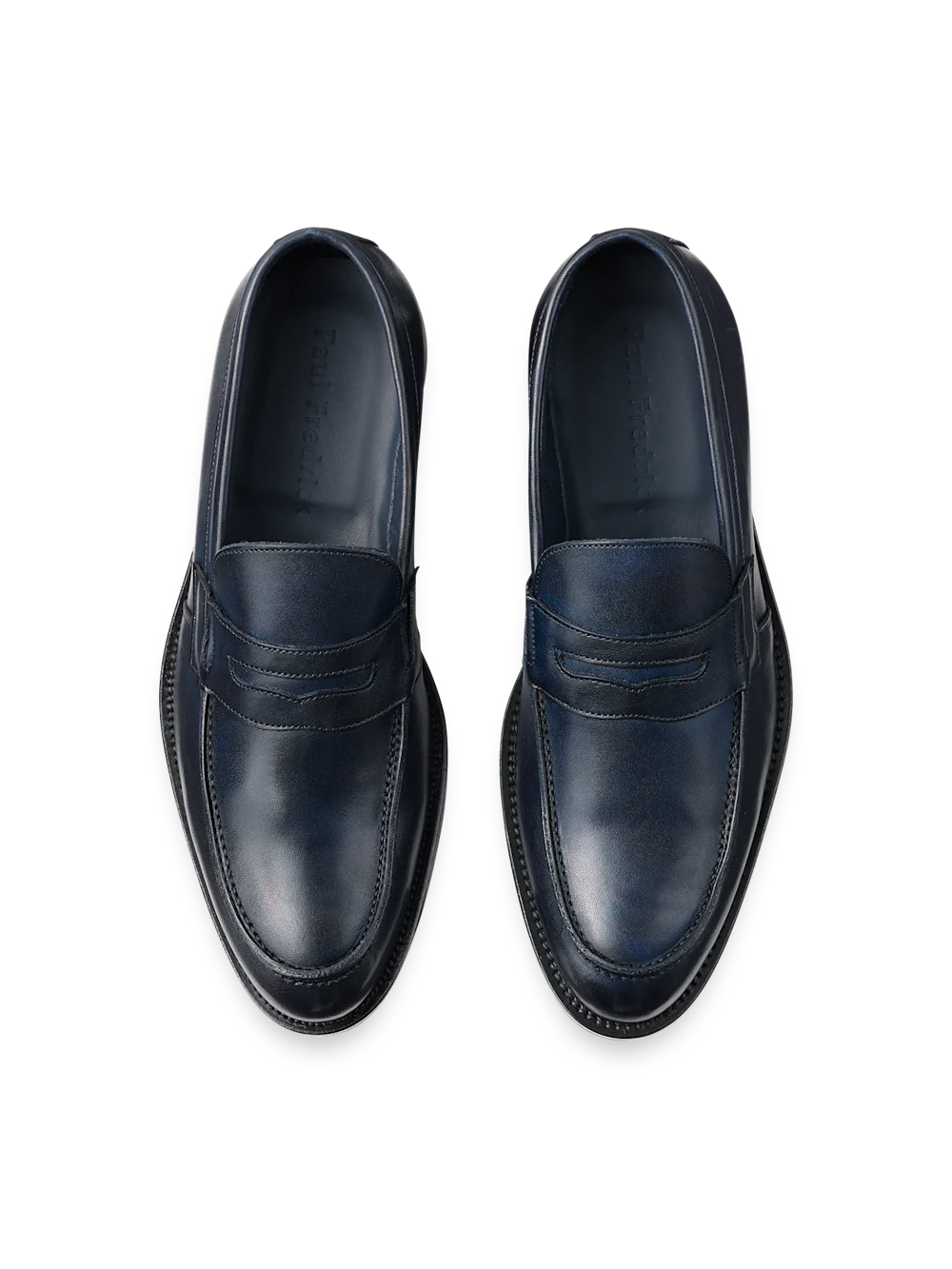 Eric Penny Loafer - Navy - Image 3