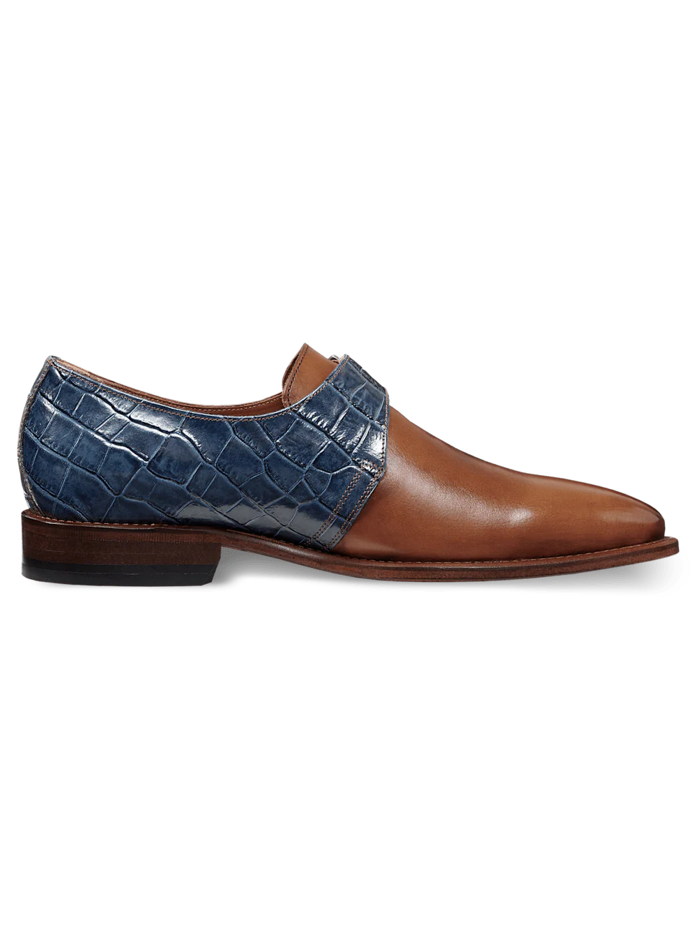 Jefferson Monk Strap - Chestnut/navy - Image 2