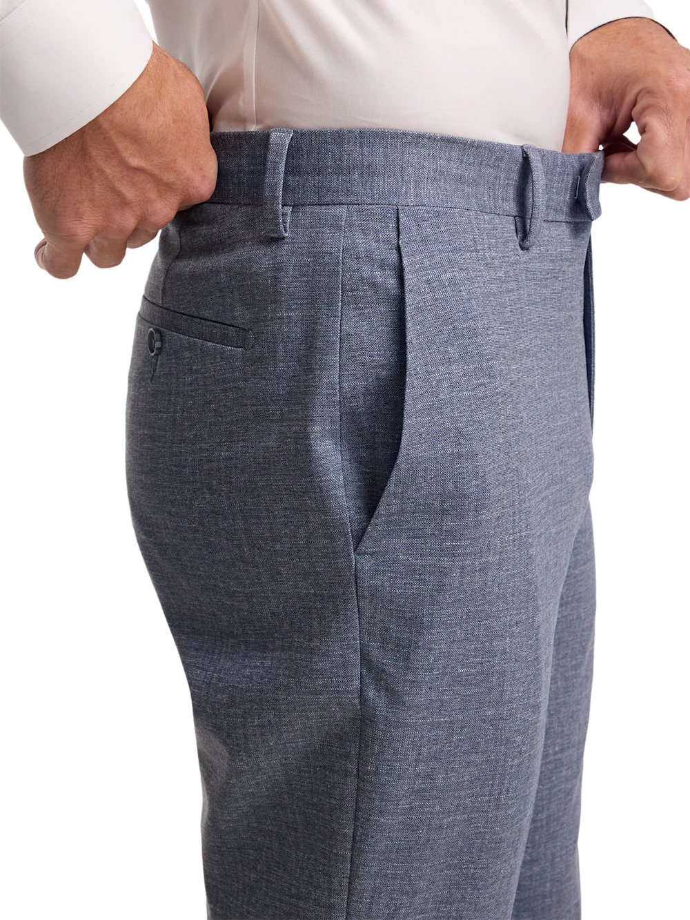 Knit Soft Touch Pant - Blue - Image 6