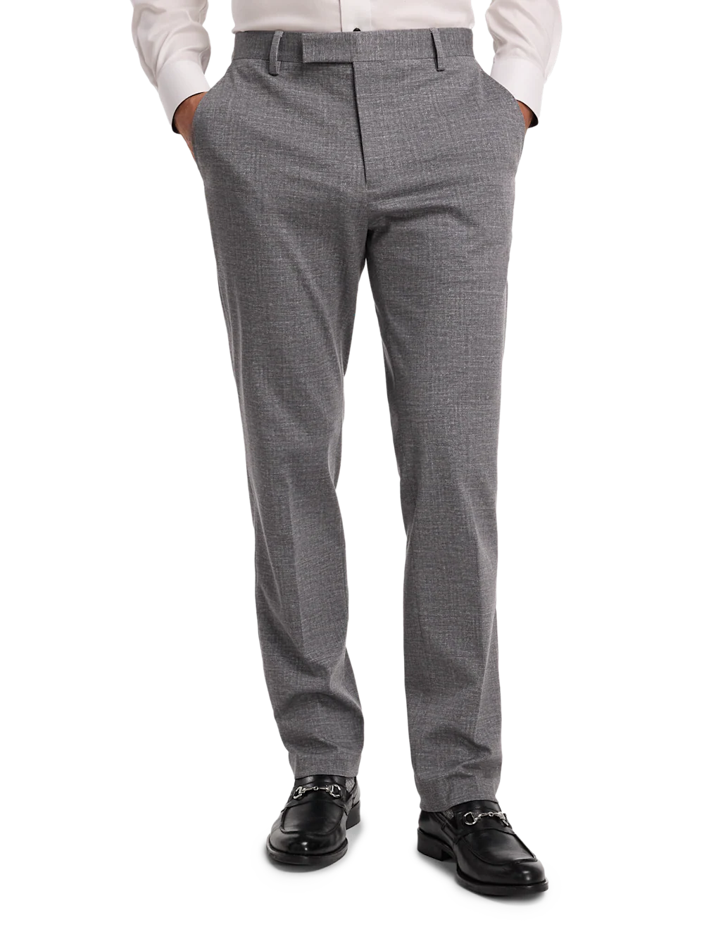 Knit Soft Touch Pant - Charcoal - Image 2