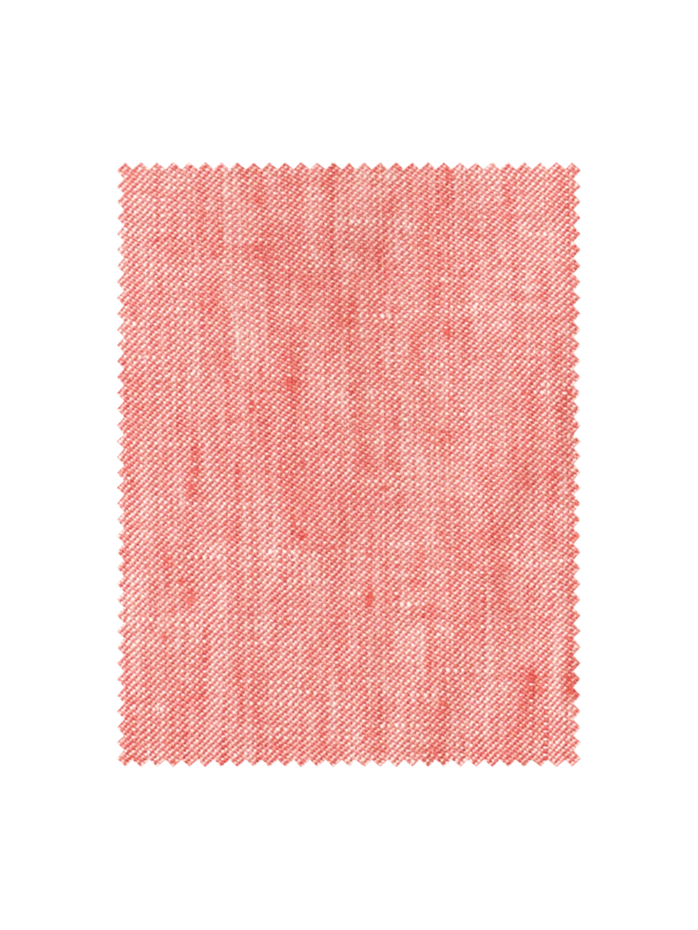 Linen Chambray Twill Pants - Red - Image 3