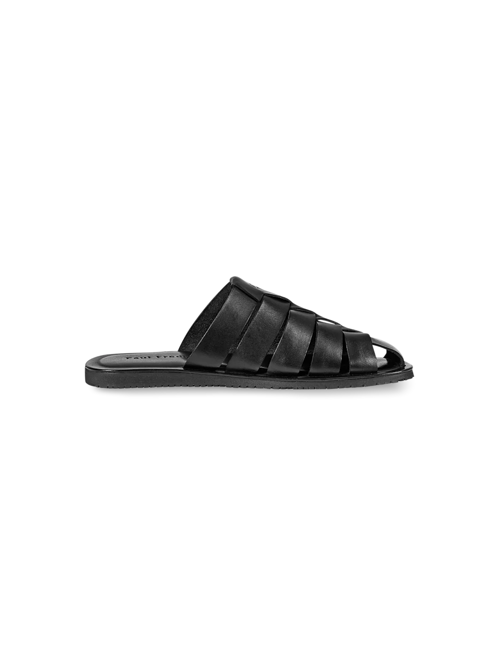 Matteo Backless Fisherman Sandal - Black - Image 2