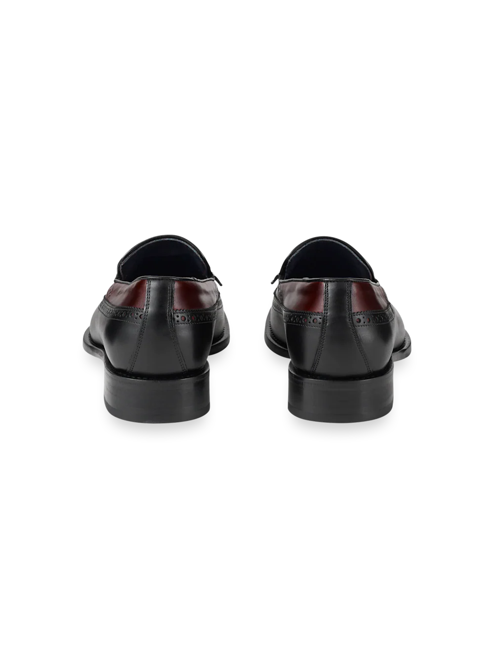 Maxwell Tassel Loafer - Black/burgundy - Image 4