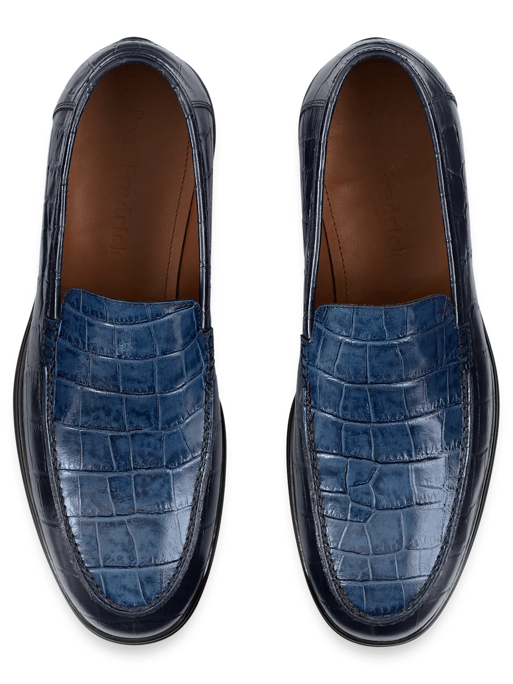 Micah Venetian Loafer - Navy - Image 3