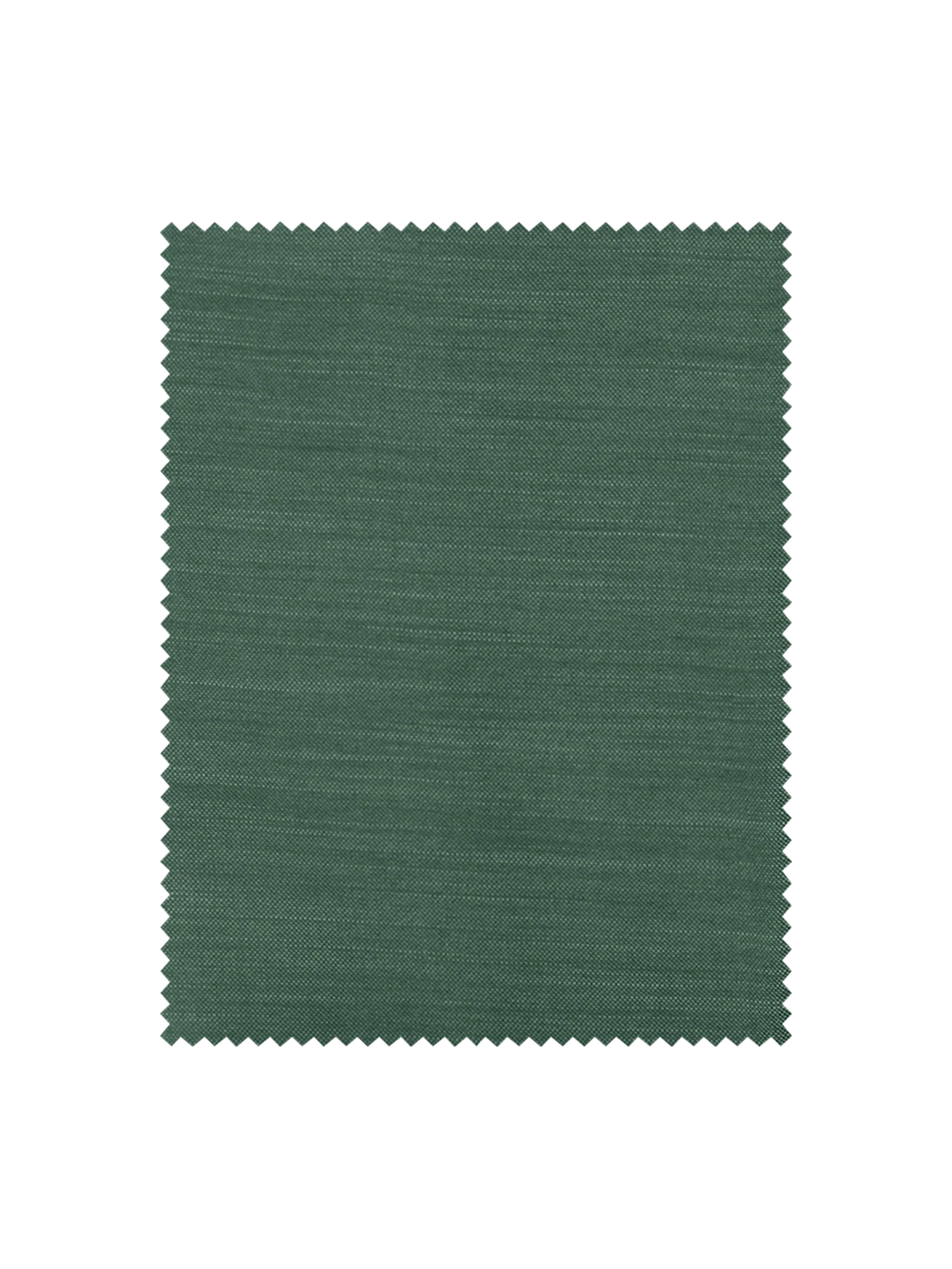 Microfiber Linen Blend Single Pleat Suit Pants - Green - Image 3