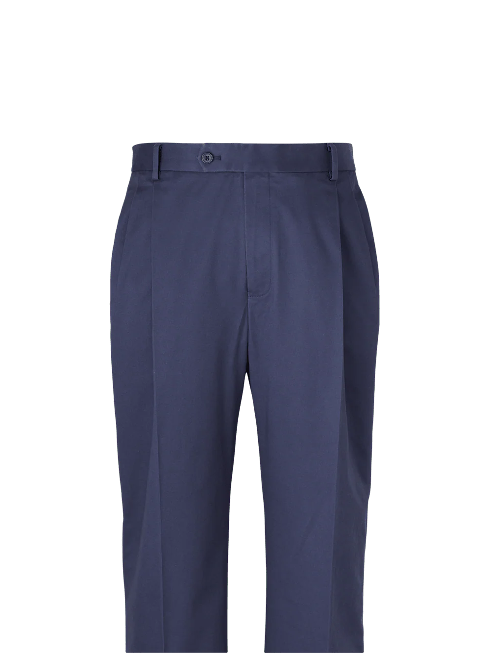 Non-Iron Cotton Stretch Twill Pant - Dark Green - Image 5
