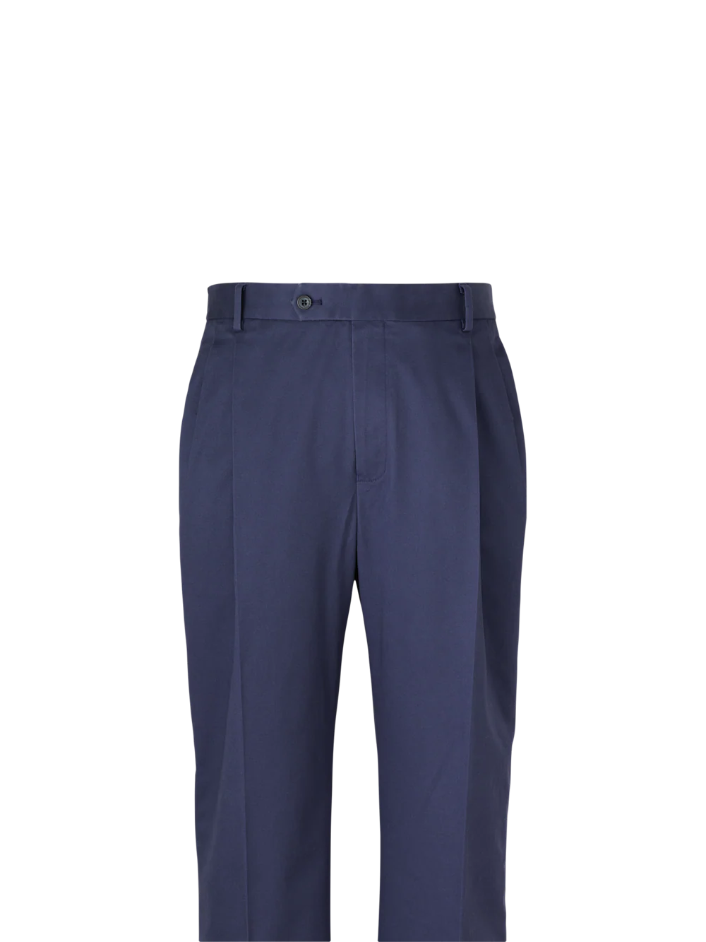 Non-Iron Cotton Stretch Twill Pants - Postal Blue - Image 3