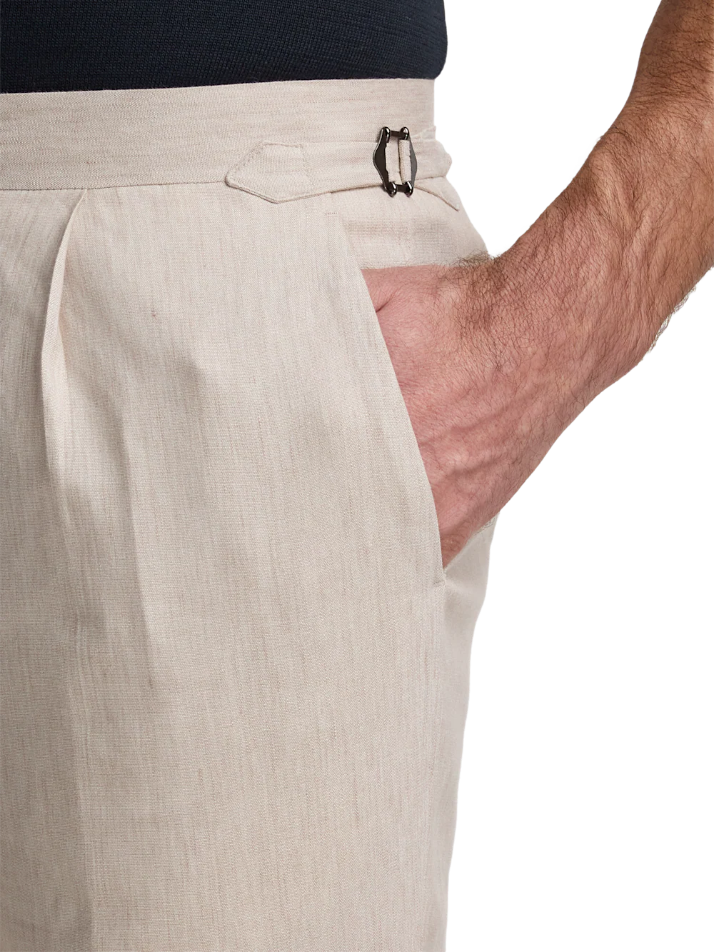 Side Tab Pant - Tan - Image 4