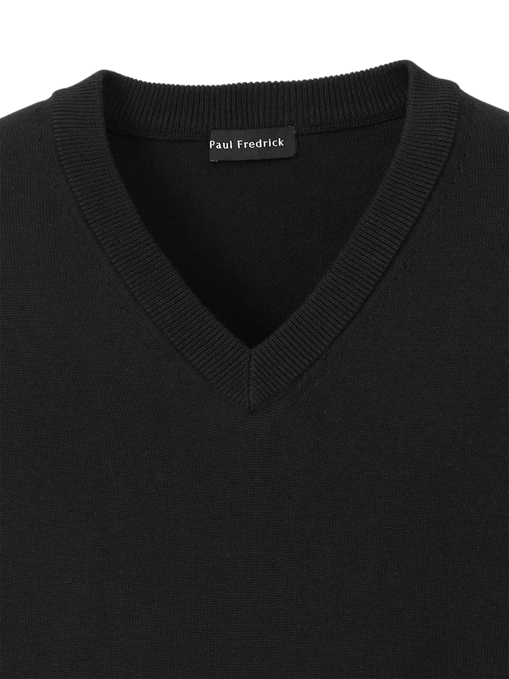 Supima Cotton Vest - Black - Image 6