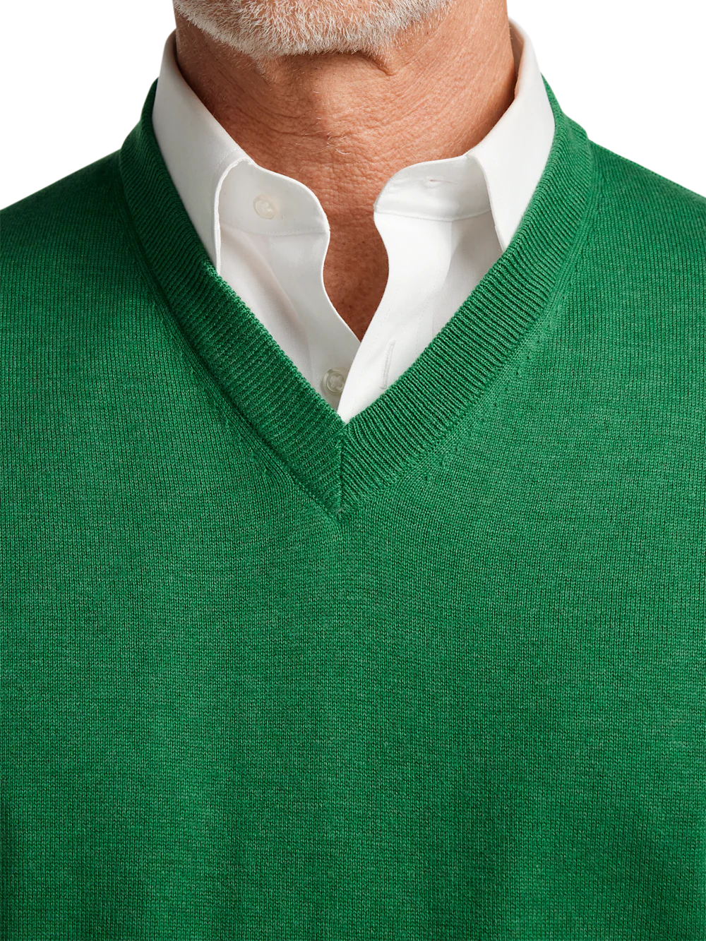 Supima Cotton Vest - Green - Image 3
