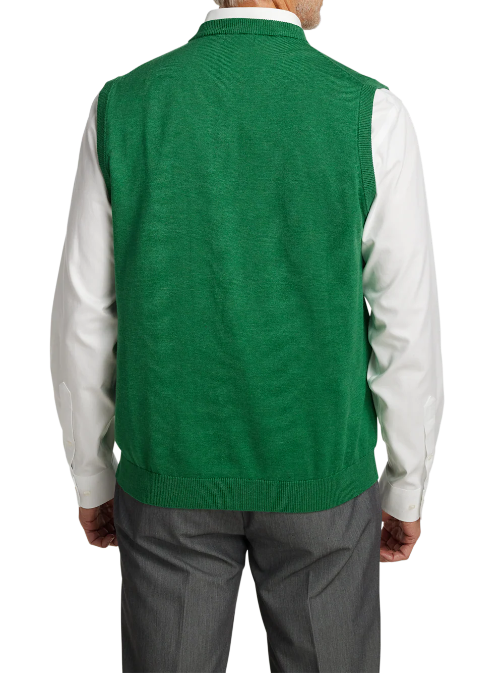 Supima Cotton Vest - Green - Image 5