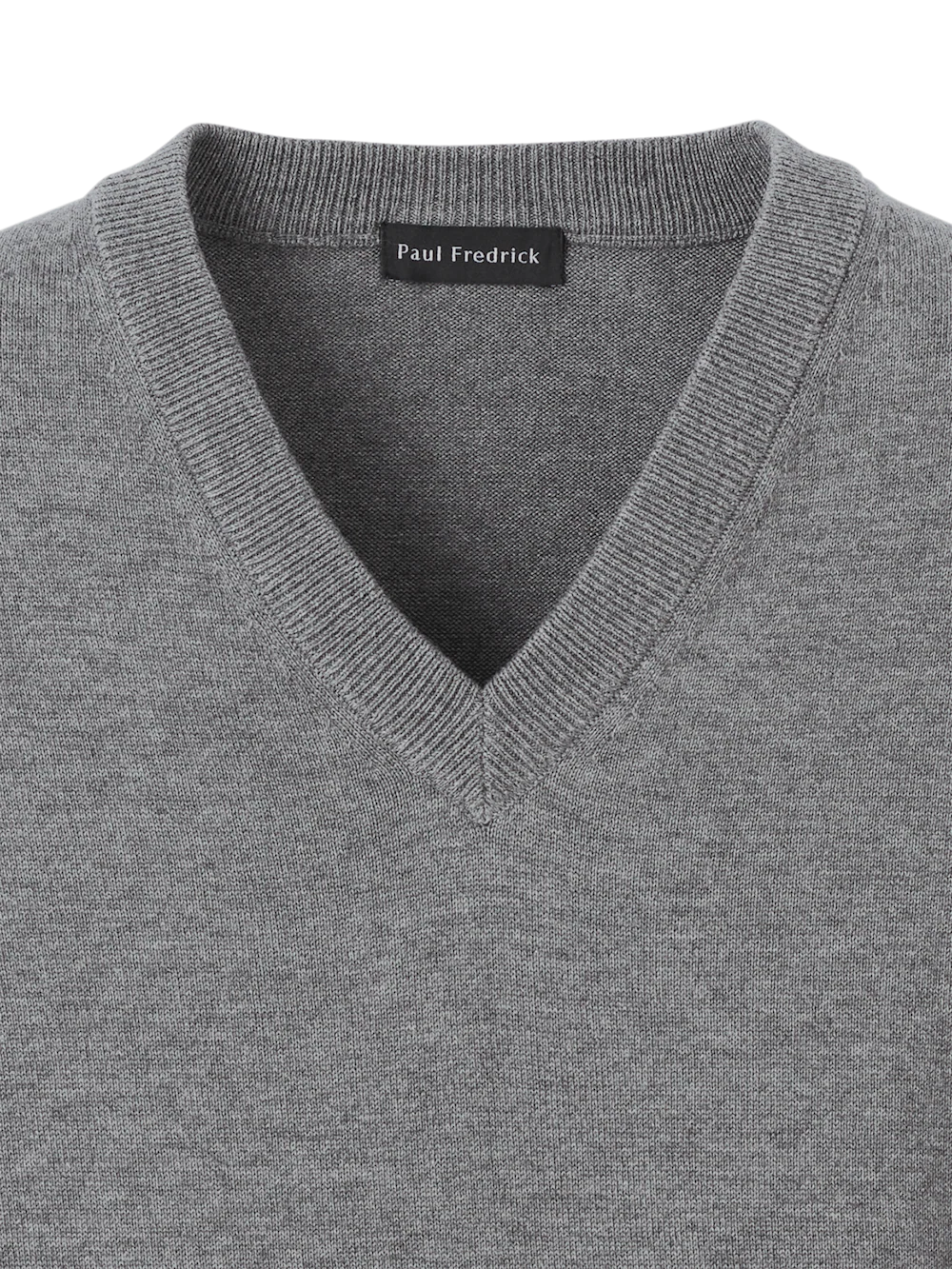 Supima Cotton Vest - Medium Grey - Image 6