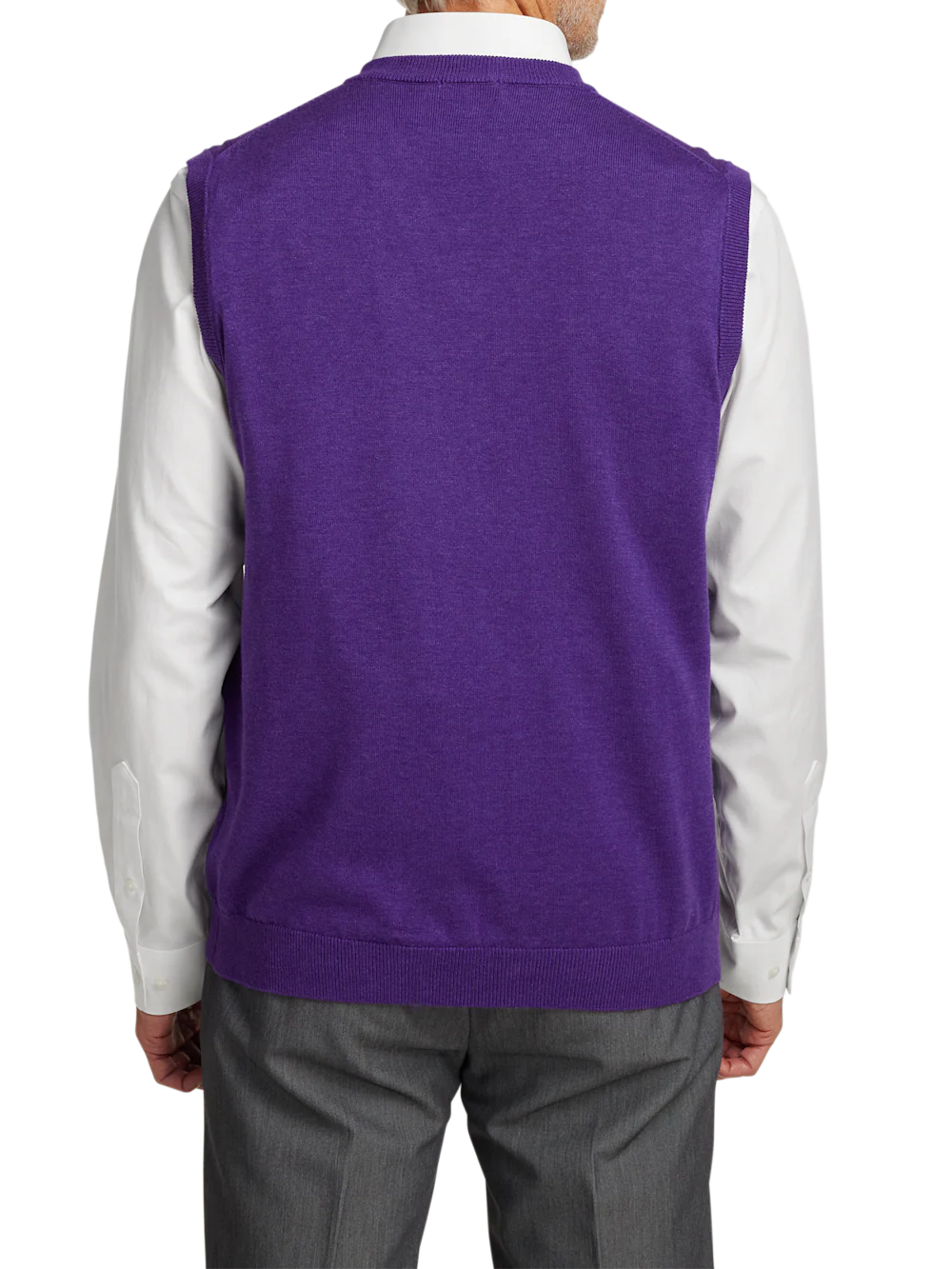 Supima Cotton Vest - Purple - Image 5