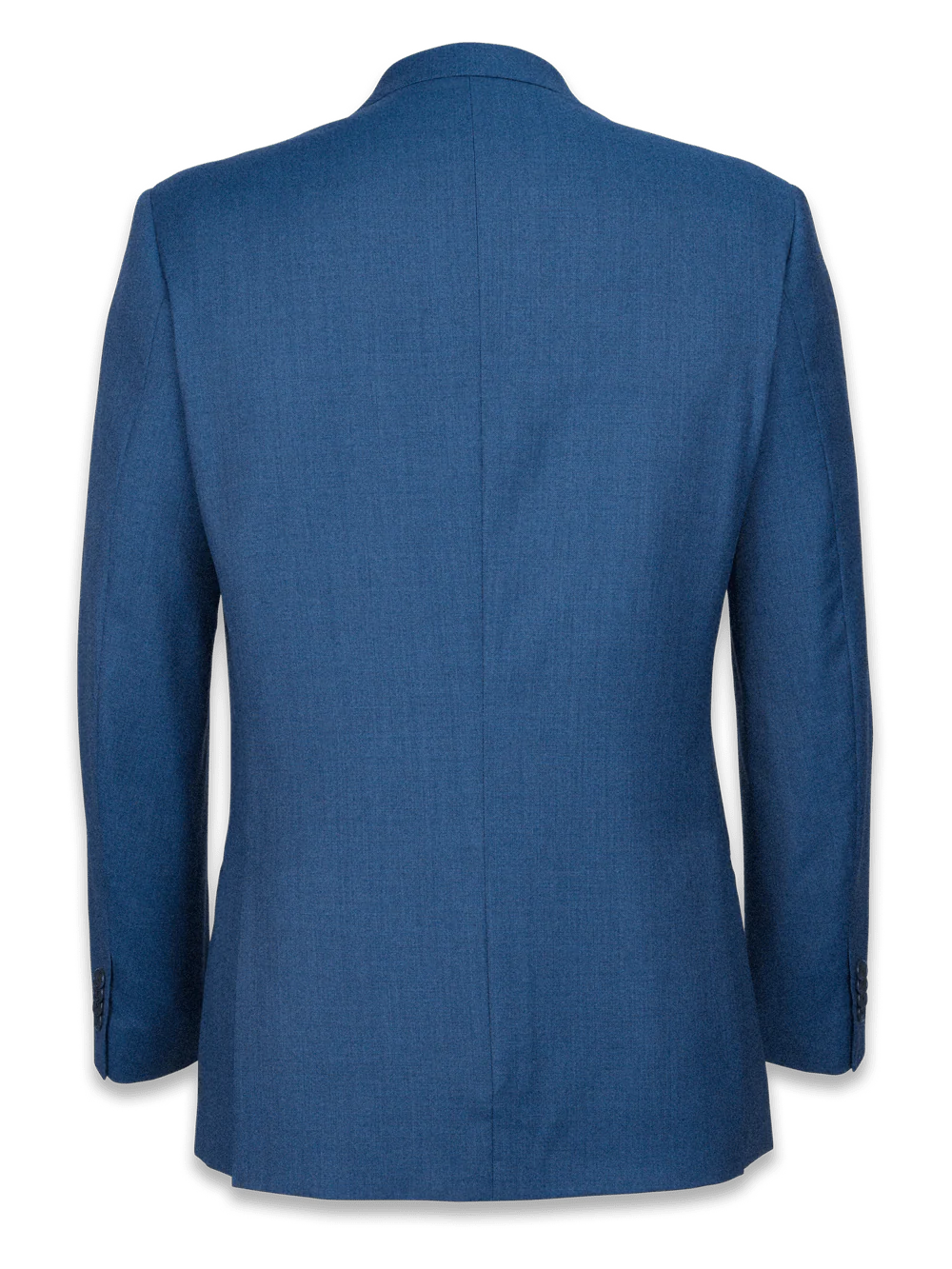 Tailored Fit Sharkskin Notch Lapel Suit Jacket - Grey - Image 2