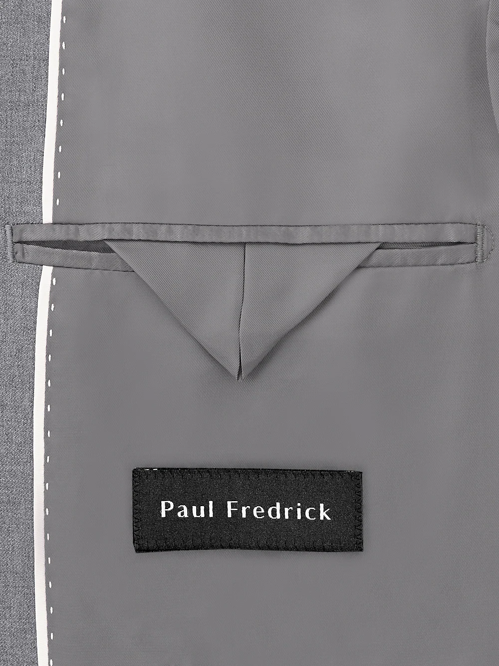 Tailored Fit Wool Travel Blazer - British Tan - Image 3