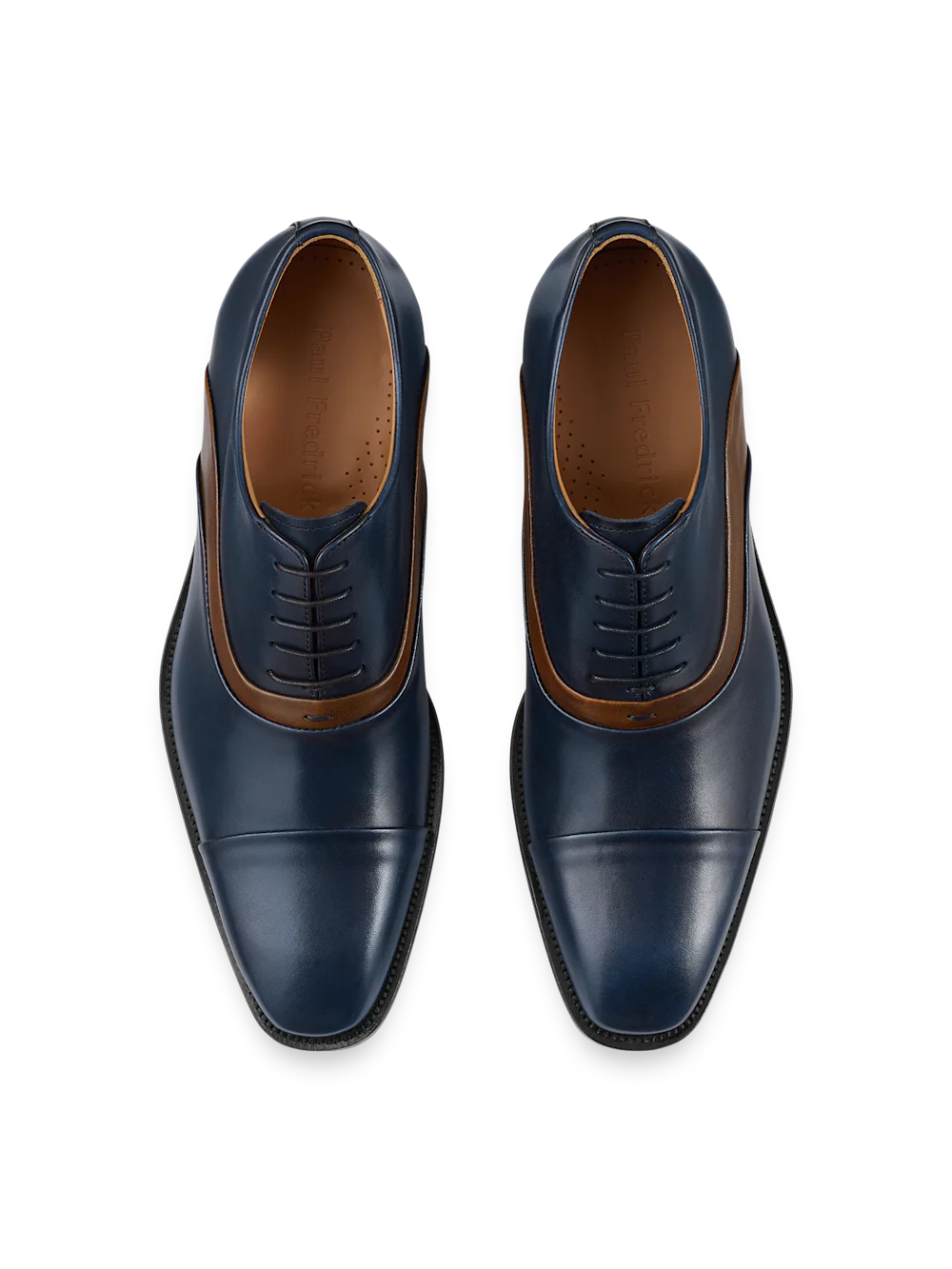 Toby Oxford - Navy/brown - Image 3