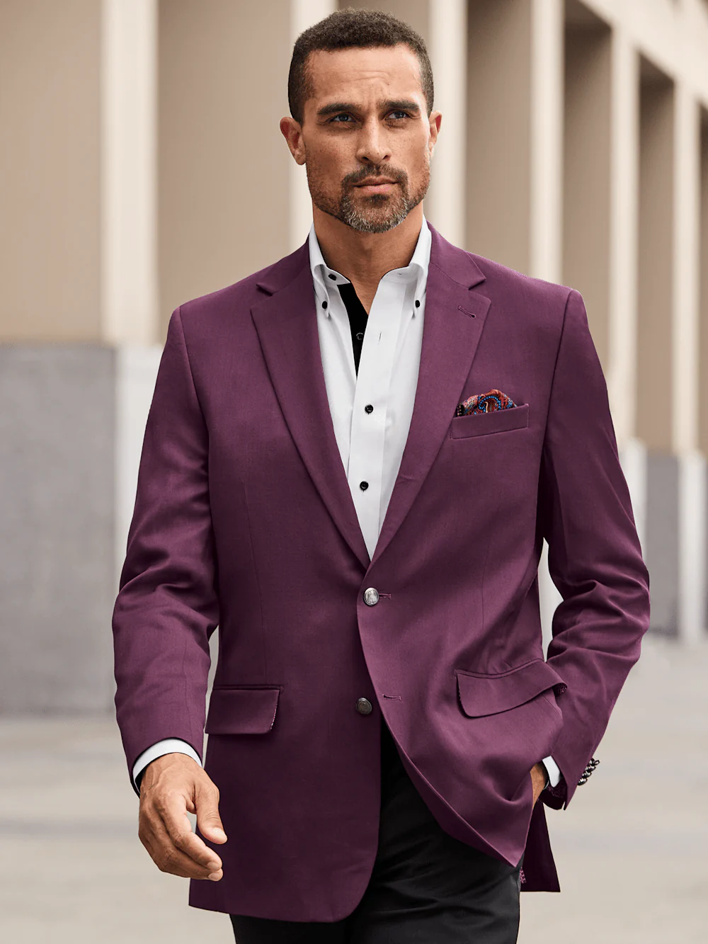 Travel Blazer - Plum - Image 8