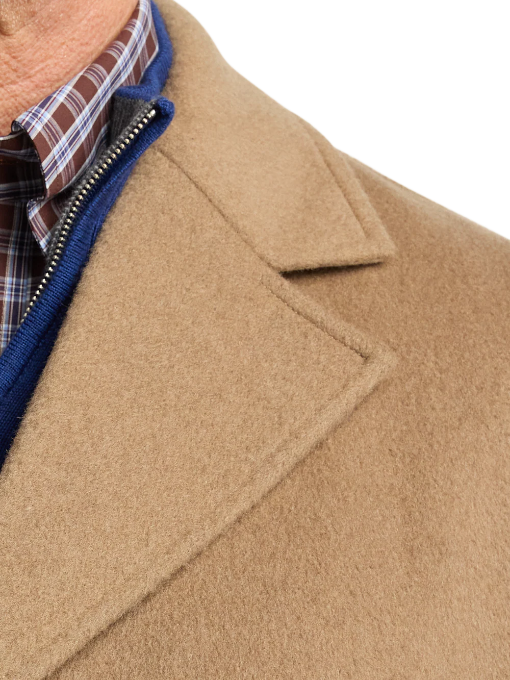Wool Blend Topcoat - Camel - Image 6