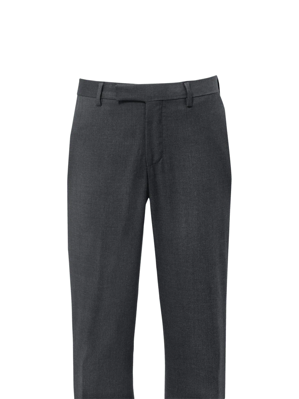 Wool Gabardine Pants - Medium Grey - Image 2