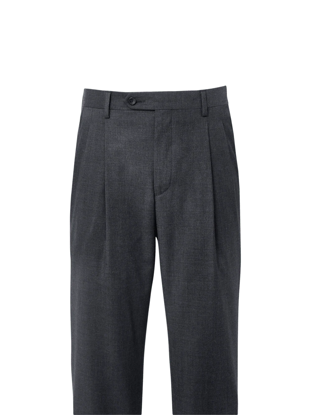 Wool Gabardine Pants - Medium Grey - Image 5