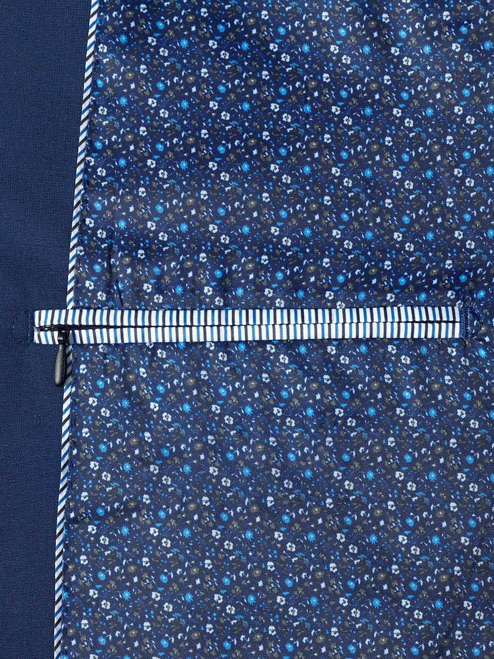Wool Stretch Bengaline Notch Lapel Suit Jacket - Grey - Image 2