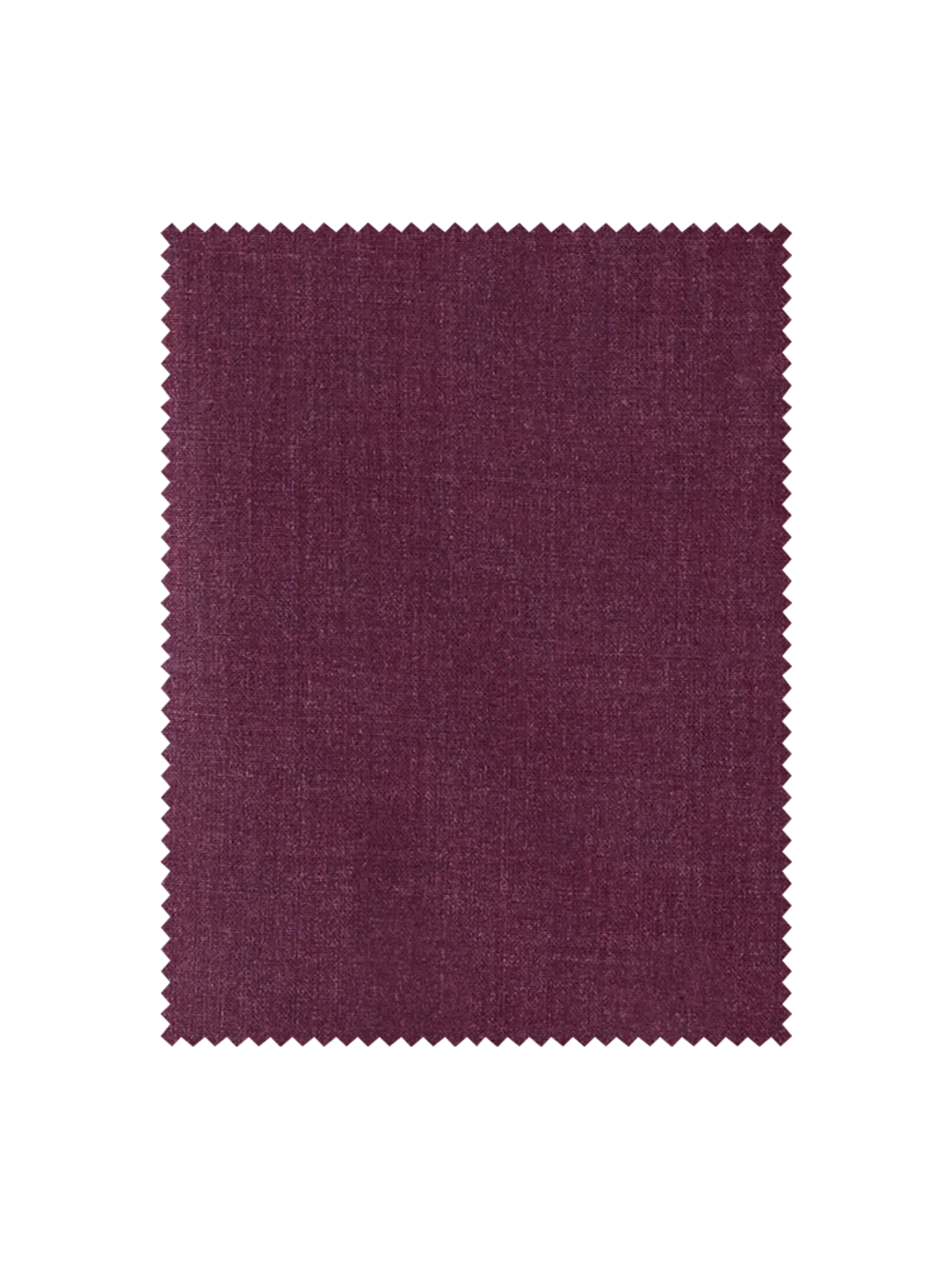 Wool Stretch Bengaline Suit Pants - Plum - Image 3