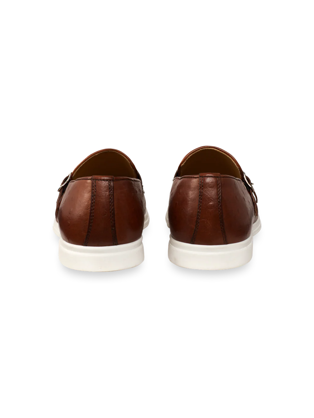 Zeke Monk Strap Loafer - Chestnut - Image 4